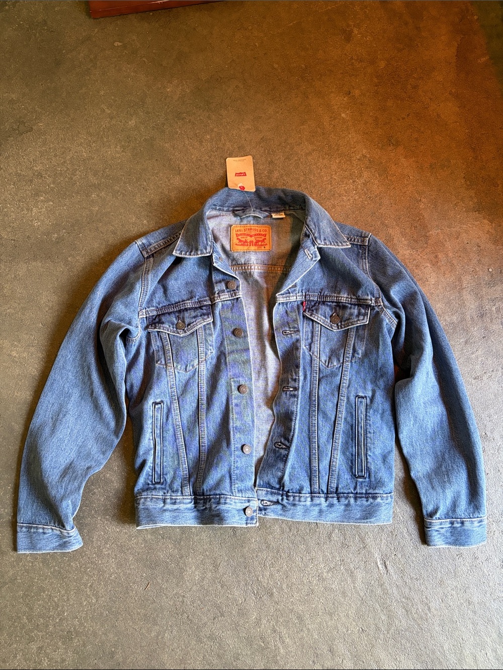 Levi's Classic Blue Denim Trucker Jacket
